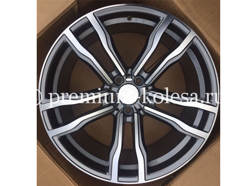 Diski-R21-612-M-stil-raznoshirokie-na-BMW-X5-X6 Разноширокие диски 21 дюйм стиль 818 М на BMW X5 G05 и X6 G06 — изображение 1