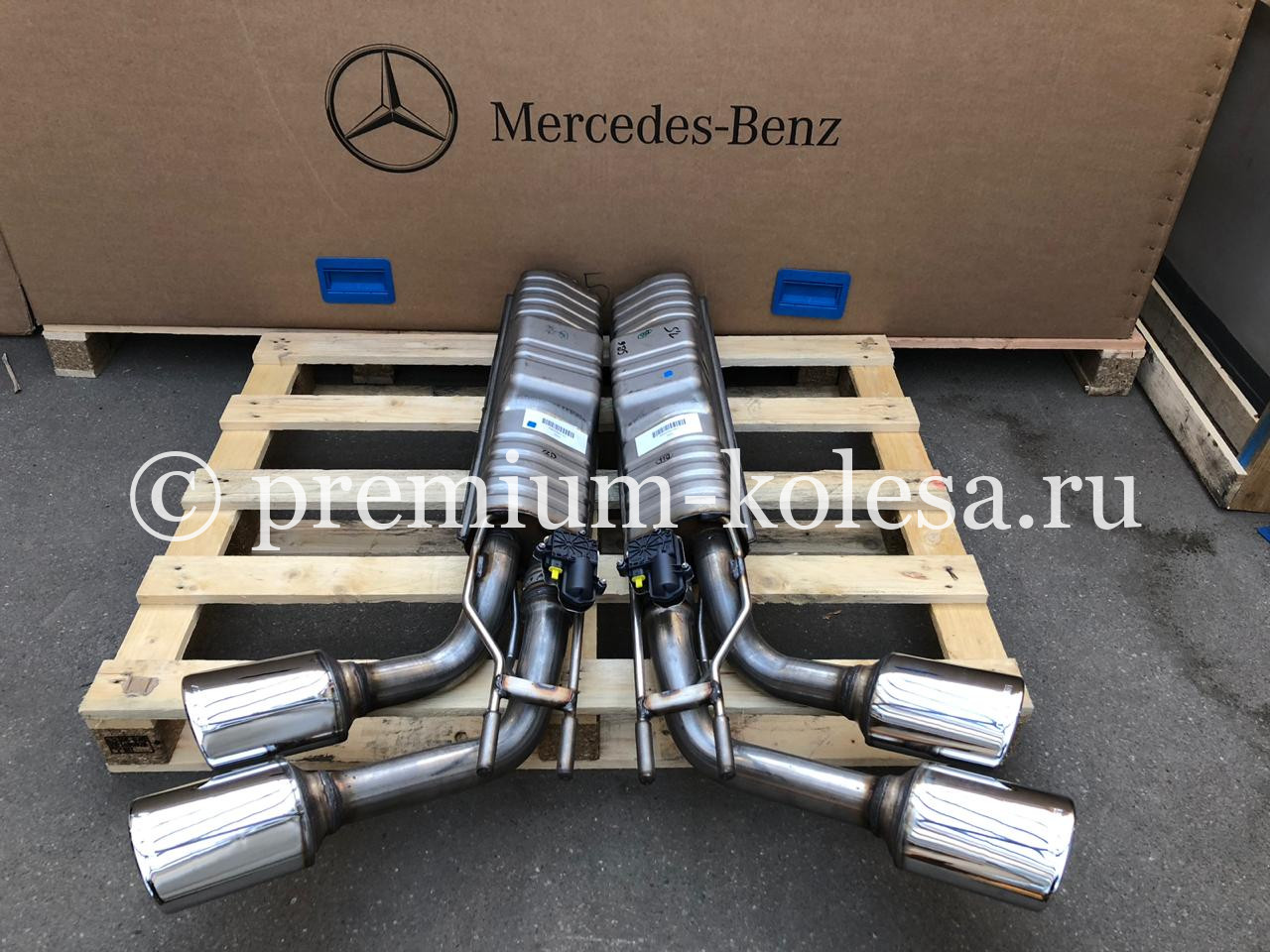 image-03-12-19-12-51 Выхлопная система AMG оригинал на Mercedes-Benz G-Class W463A — изображение 1