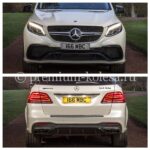 Обвес AMG63 на Mercedes-Benz GLE W166